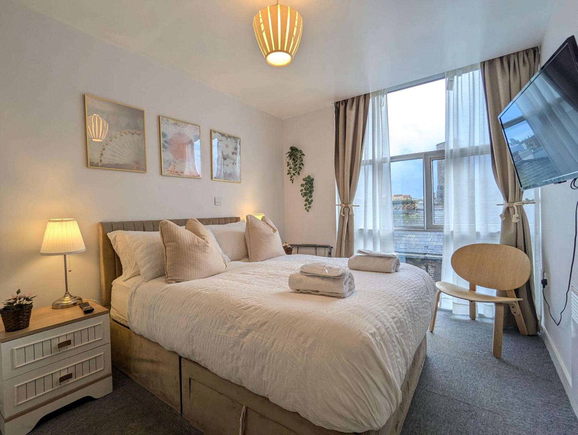 City Centre Morden 1-Bedroom Apt Near Dock Liverpool Esterno foto